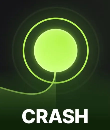 Ilustración de juego crash con curva de multiplicador